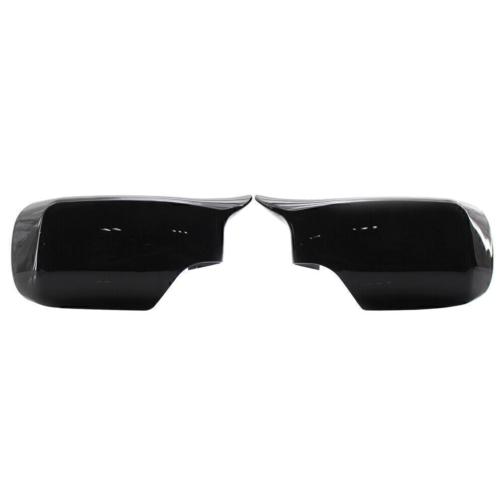 Glossy Black Car Rear view Mirror Cover Shell Fit for BMW E46 4 door 3 Series 98-05 Q