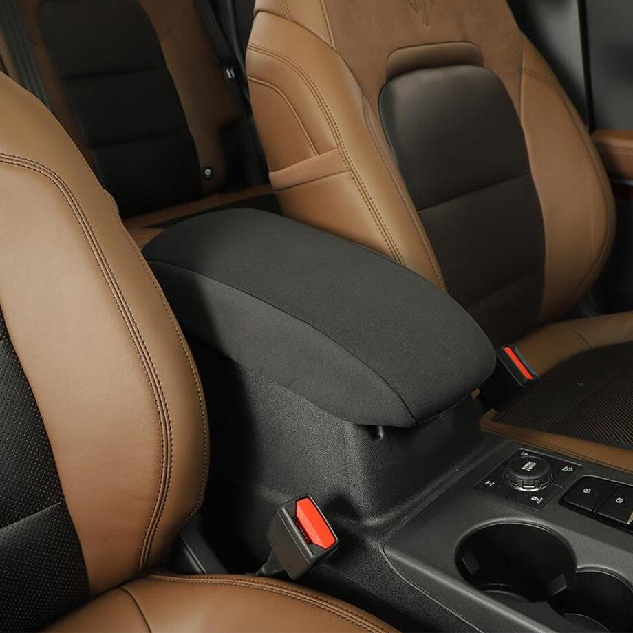 For 21-2024 Bronco Sport Center Console Armrest Box Soft Mats Protect Cover v