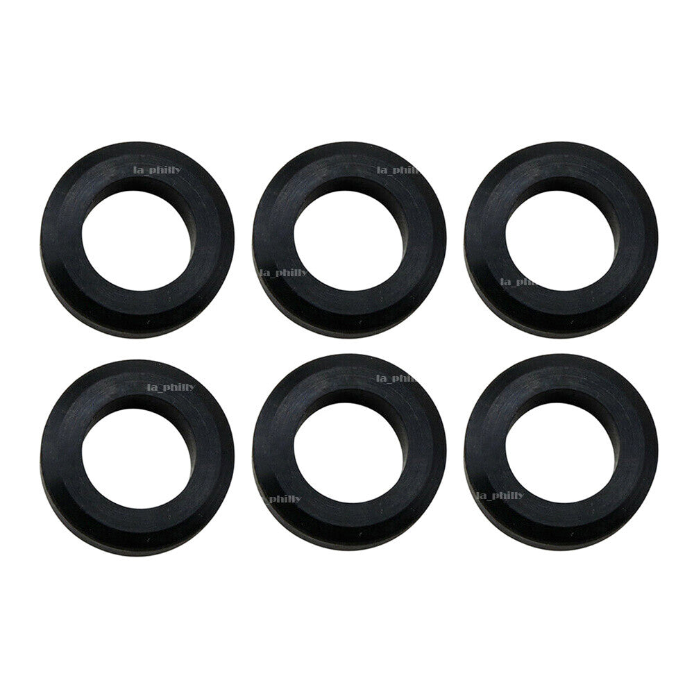 6Pcs Fuel Injector Lower Seal Insulator Gaskets MD087060 for Mitsubishi Eclipse Q