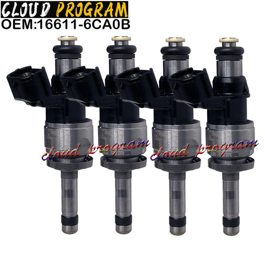 4PCS 16600-6CA0B Fuel Injector For 2019-2022 Altima 2.5L PR25DD v