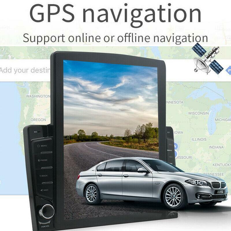 1GB+16GB 10.1-inch 1DIN Android 9.1 HD Quad-core Car Stereo Radio GPS MP5 Player n