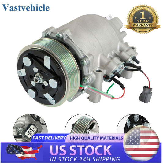 for CO 10849T A/C AC Compressor With Clutch for Acura TSX 2.4L l4 04-08 38810RBBA01