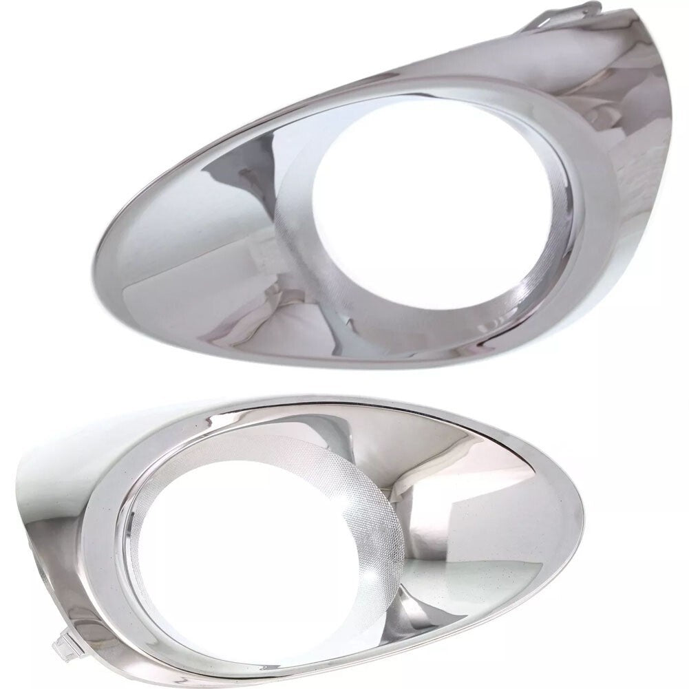 Fog Light Trim for Lexus RX350 2013-2015 Driver and Passenger Side silver new v
