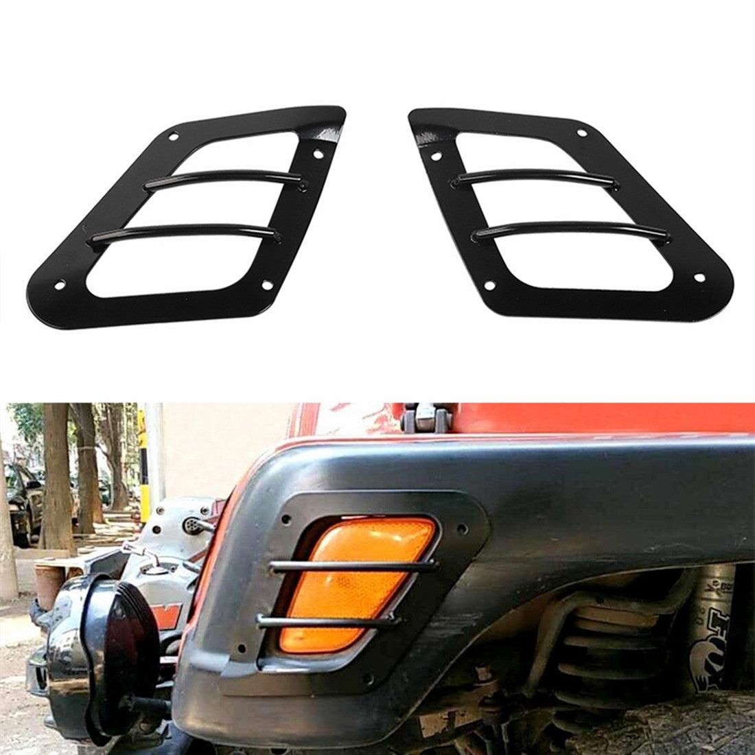 for Jeep for Wrangler TJ 1997-2006 Headlight Fog Side Marker Lights