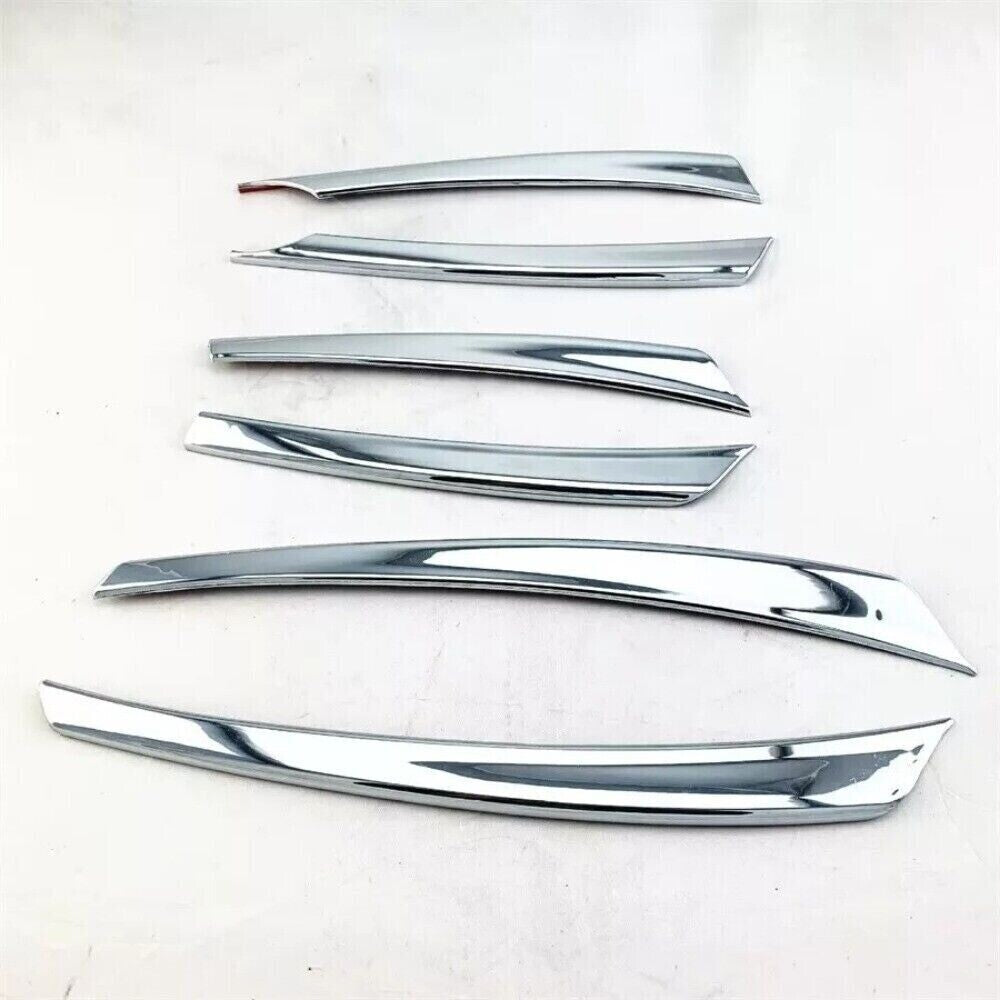 Chrome Front Grille Grill Cover Trim For VERSA SEDAN 2015-2018 Parts New n