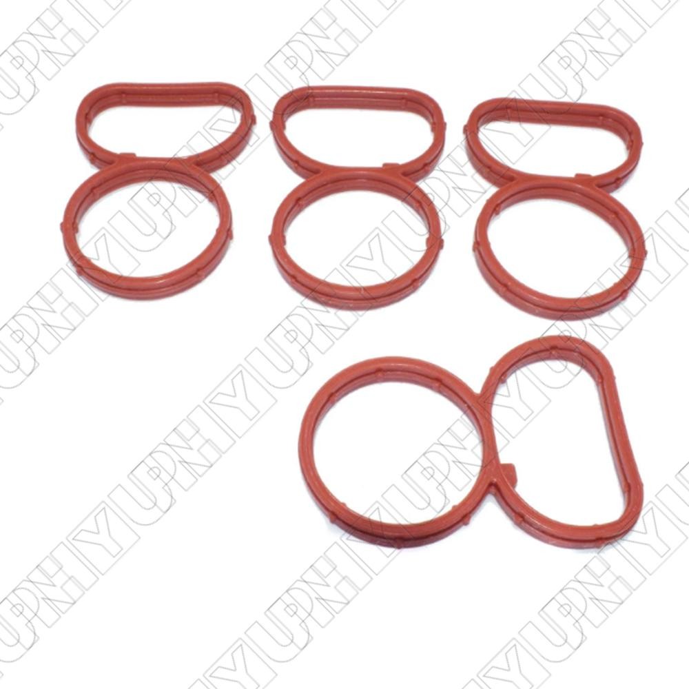 4Pcs Intake Manifold Gaskets 11617801438 for BMW E81 E82 E87 E90 E91 E93 E60 E61 Q