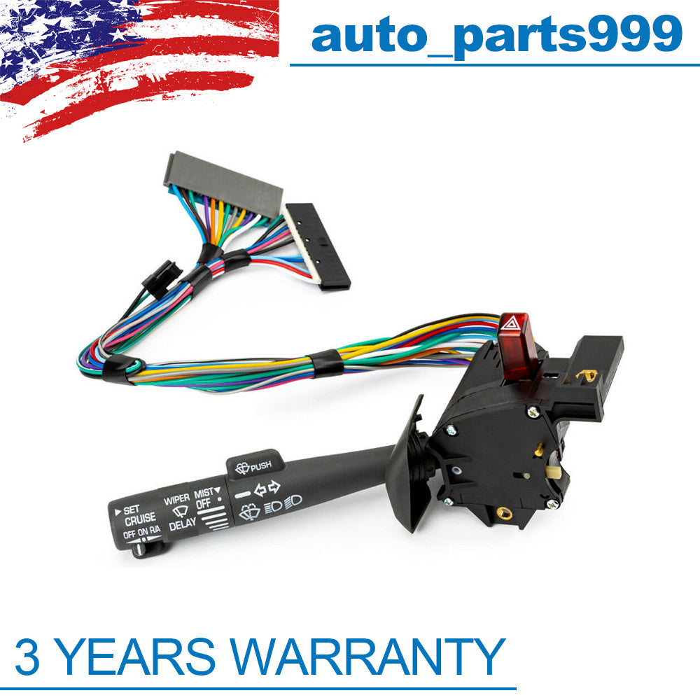 Cruise control windshield wiper arm turn signal lever switch for GMC trucks - n