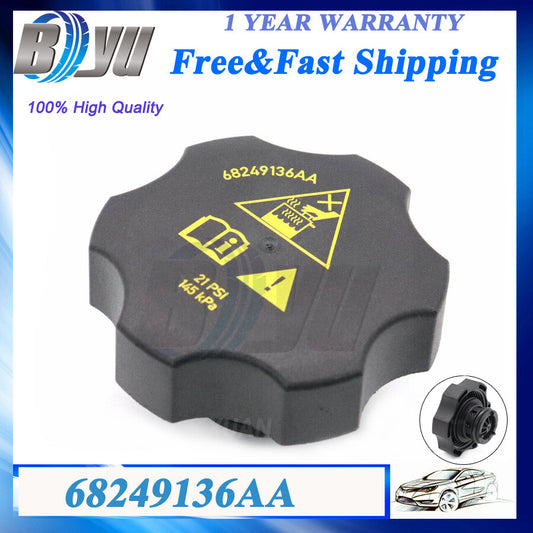 68249136AA Radiator Coolant Recovery Bottle Cap for Chrysler for Dodge for Jeep Engine