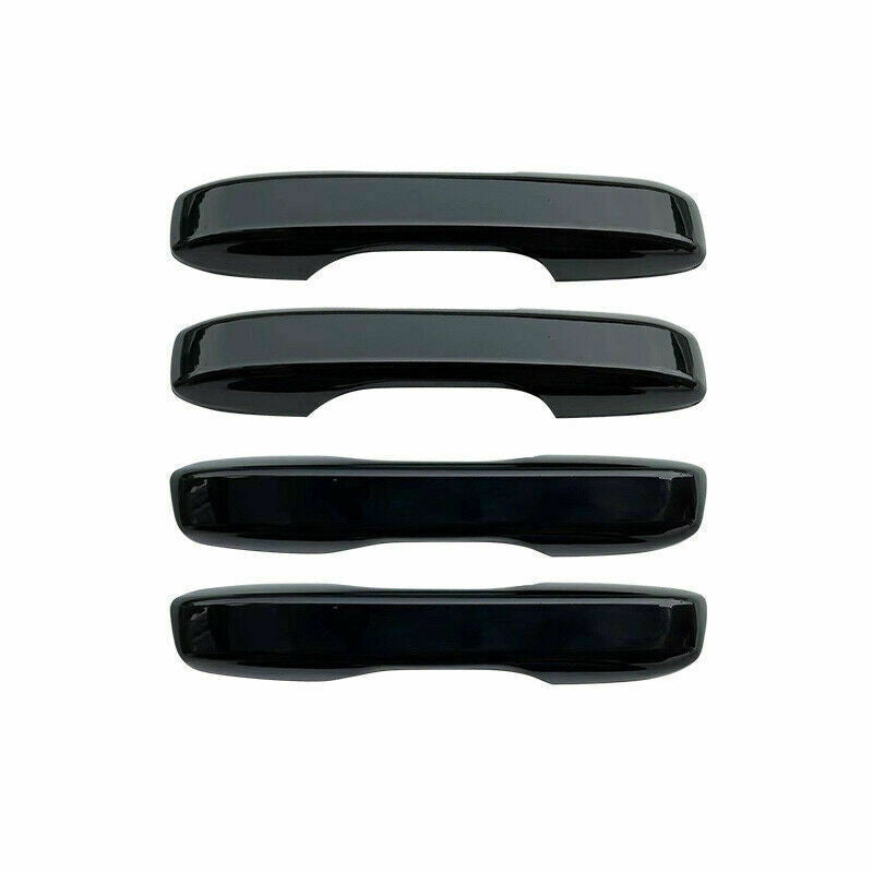 4P ABS Black Exterior Side Door Handle Cover Trim for Honda for Civic Sedan 2022-24