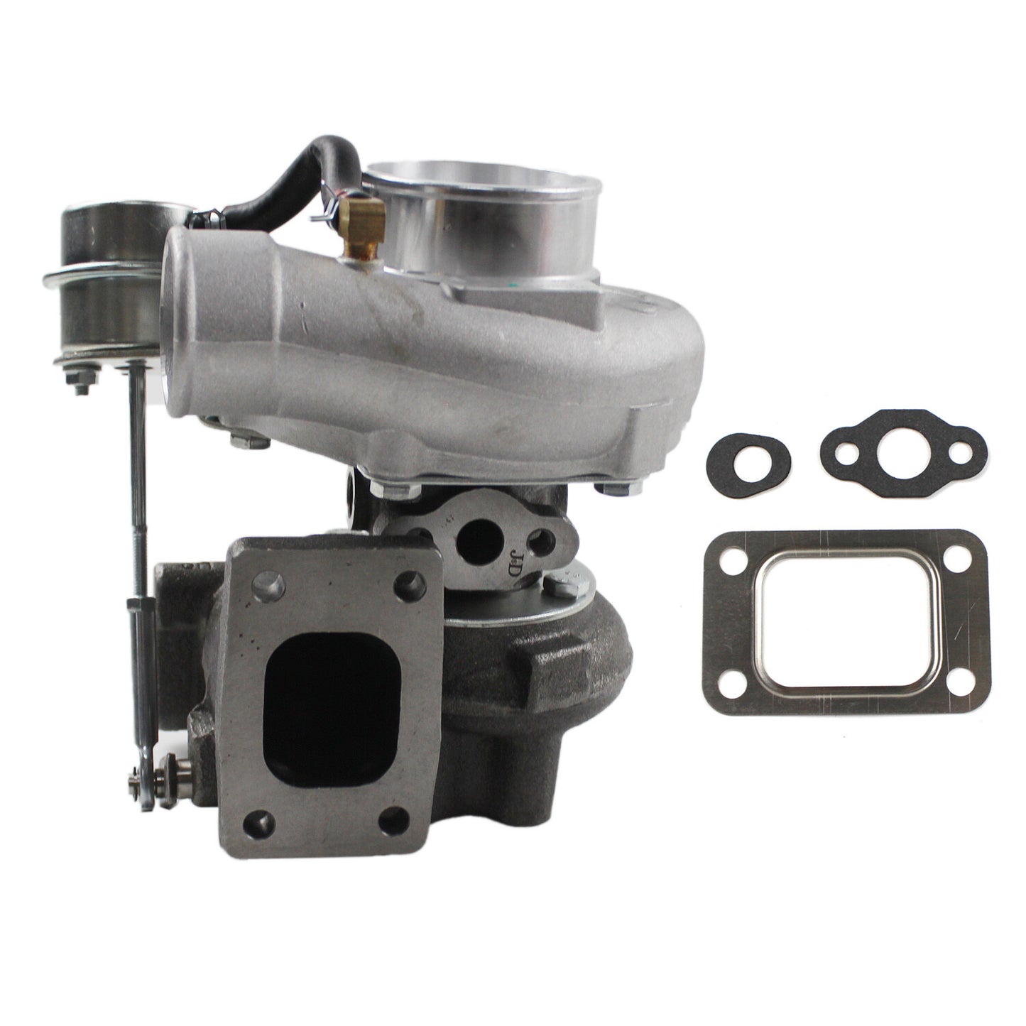 Front Turbo Charger Turbocharger 0.64 A/R 350BHP 71mm Compressor Flange T25