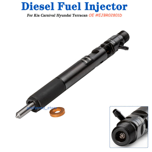 CRDI diesel fuel injectors are suitable for the Fiesta Sedona and for Hyundai Terracan 2.9L 33801-4x500- v