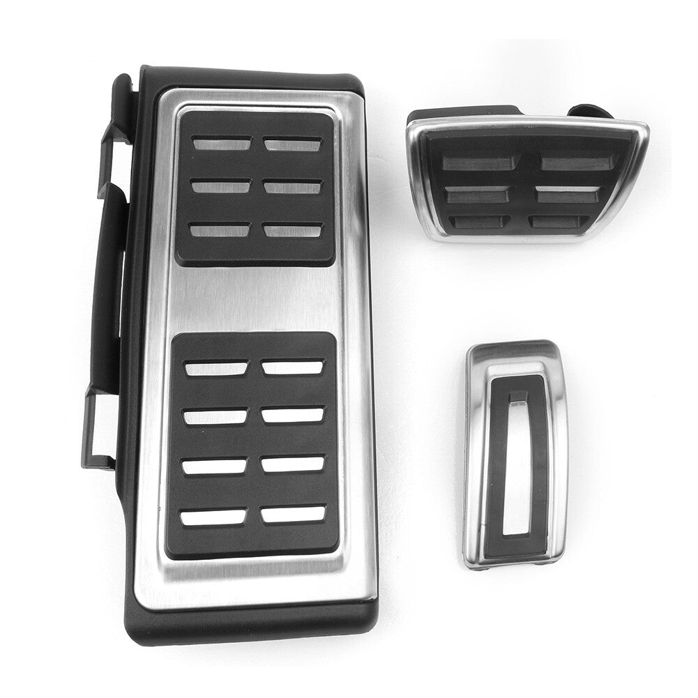 3X Foot Pedal Rest Gas Brake Fit for VW for GOLF 7 MK7 13-17 Accelerator Accessories