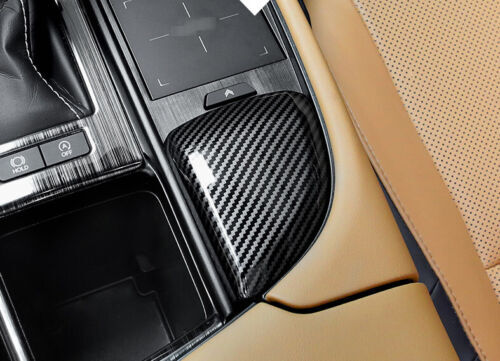 ABS Carbon look Console Gear Shift Panel Cover for Lexus ES250 300h 350 20-22 n
