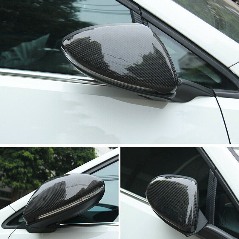Carbon Fiber Side Rearview Mirrors Cover Trim for Kia Forte Cerato K3 2019-2022