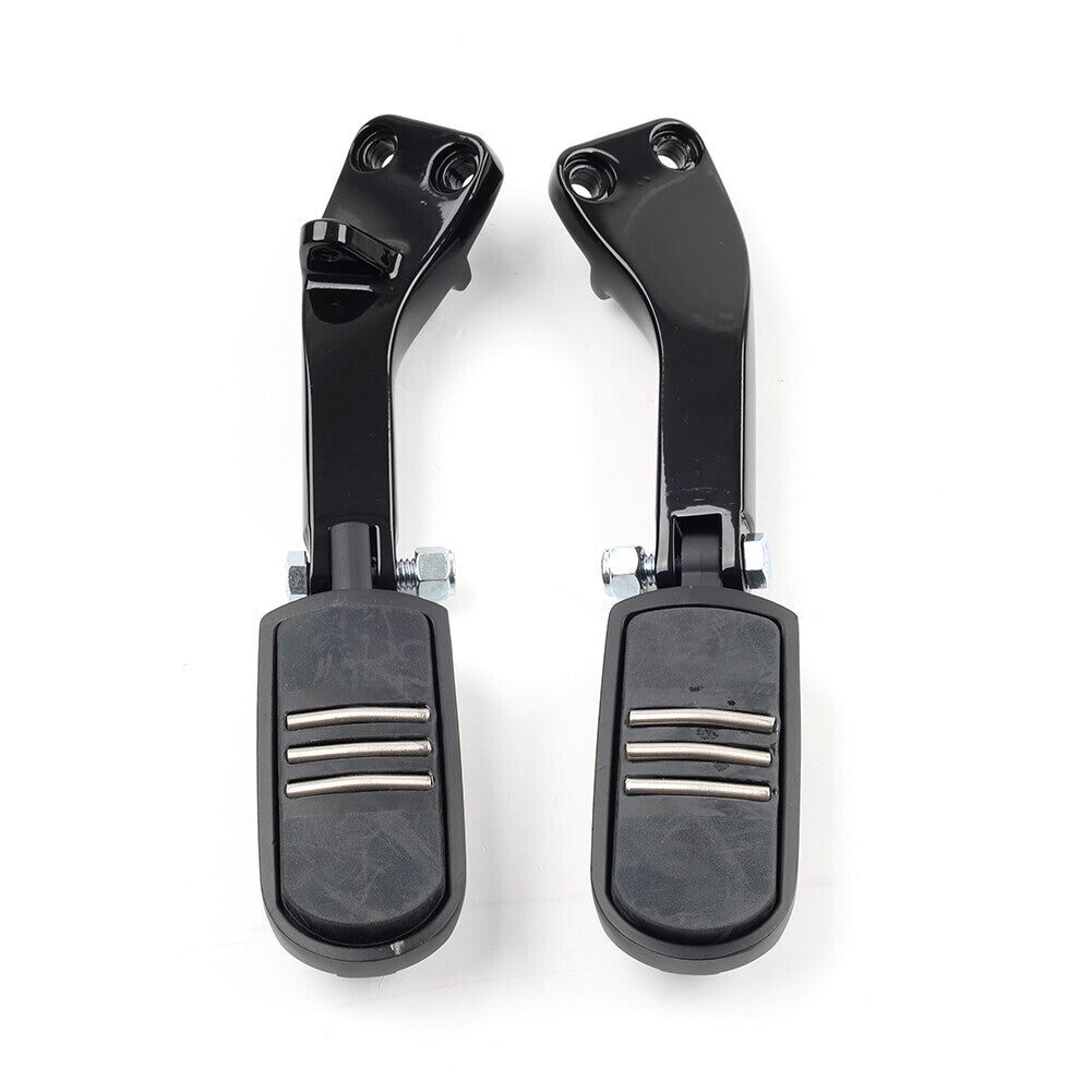 Motorcycle Passenger Foot Pegs Mount Support Bracket for Harley Dyna Glide 06-17