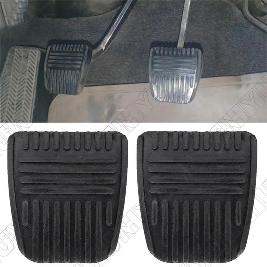 2Pcs Clutch / Brake Pedal Pad Cover 3132114010 for Toyota Pickup Truck 1979-1985 Q