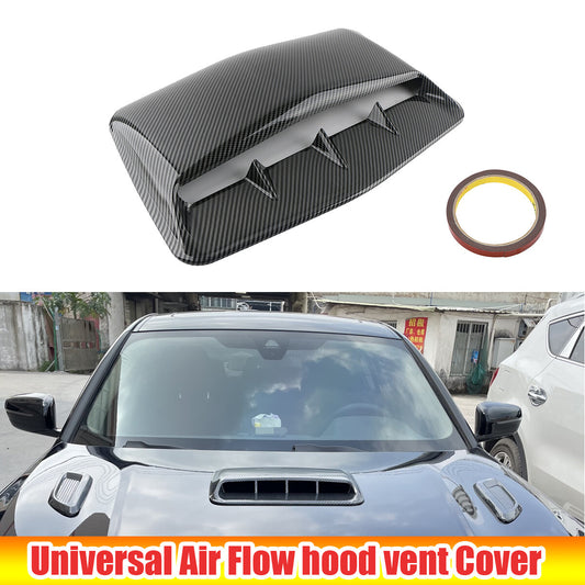 Air intake cover, spit cover, ventilation cover, universal carbon fiber automotive