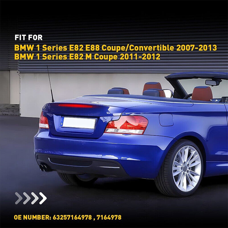 The red LED rear brake light (number 3) is suitable for BMW 1 Series 128i, 135i, ME82 (2007-2013).