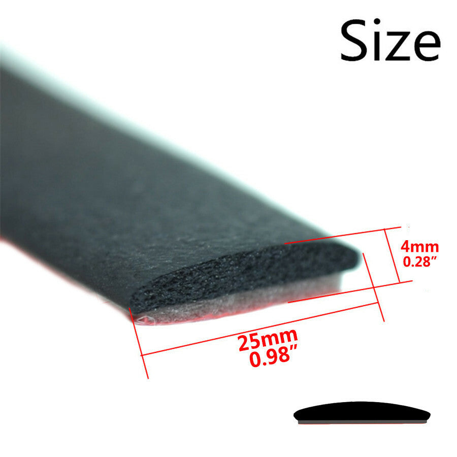 Sound insulation of rubber sealing strips for car windshields, triangular windows, and sunroofs. n