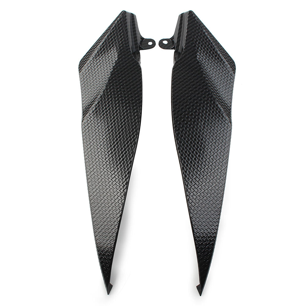 Carbon Fiber Gas Tank Side Trim Cover Guard Fairing for YAMAHA YZF R1 2007-2008