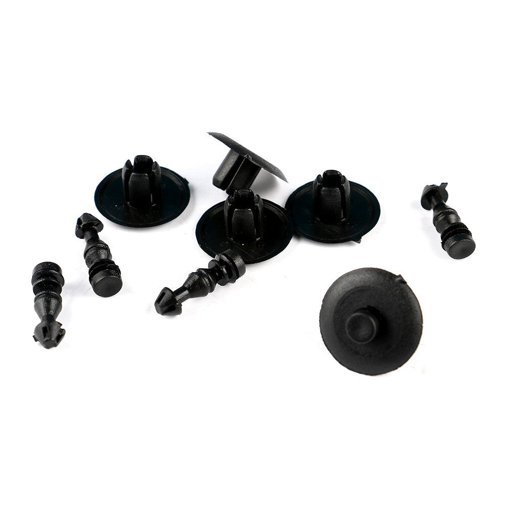 Pack of 50 Door Trim Panel Clip Push Type Retainer Black for Chrysler 300M