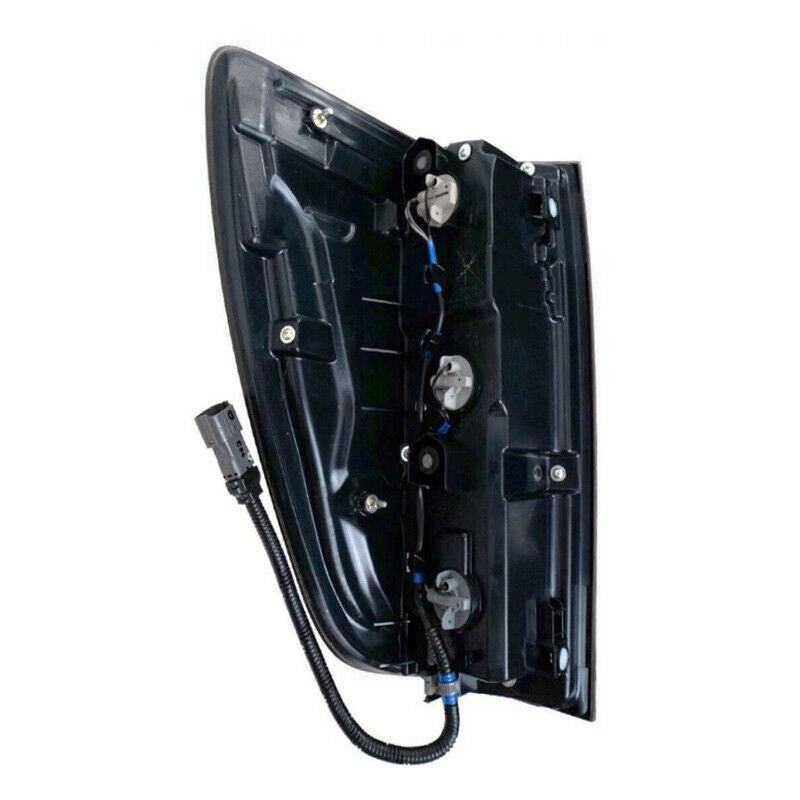 A pair of smoked LED taillights and brake lights suitable for 2020, 2021, and 2022 for Mazda BT-50 07/