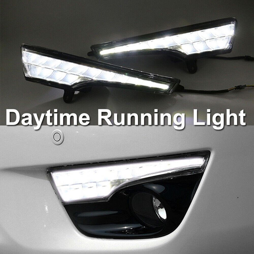 Fit for Nissan Altima 3 2013-2015 Colors LED Fog Light DRL Daytime Running Lamps