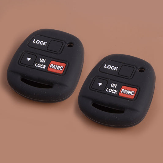 2X Car Remote Key Fob Cover Case 3 Button Fit for for Lexus RX300 RX330 RX350 ES300 v