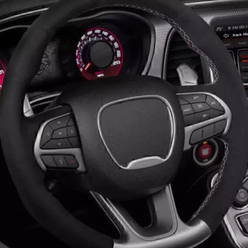 Driver Steering Wheel Cover for Dodge for Challenger Charger Durango SRT 2015-2024 n