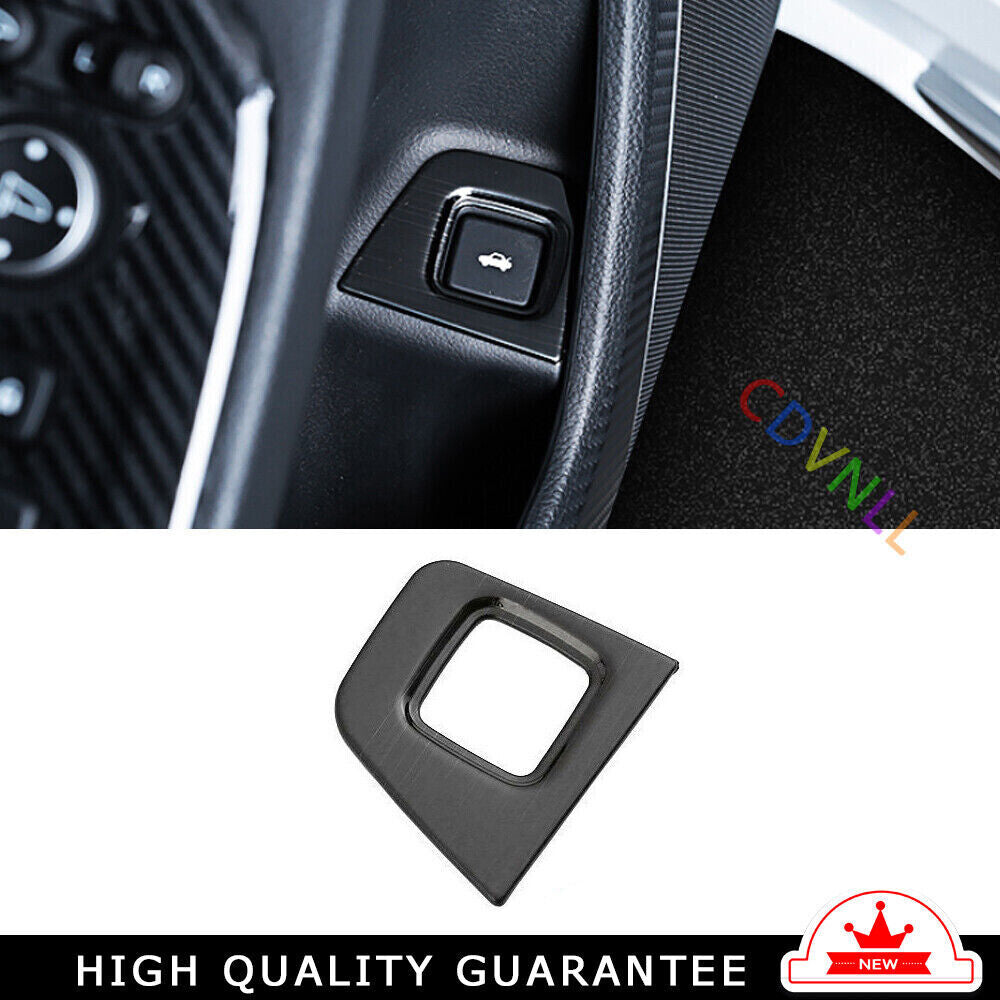 Back Door Tailgate Switch Cover Trim for Honda Accord 2018-2022 Black Titanium