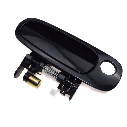 Exterior door handle right front passenger black for for Corolla 69210-02030- v