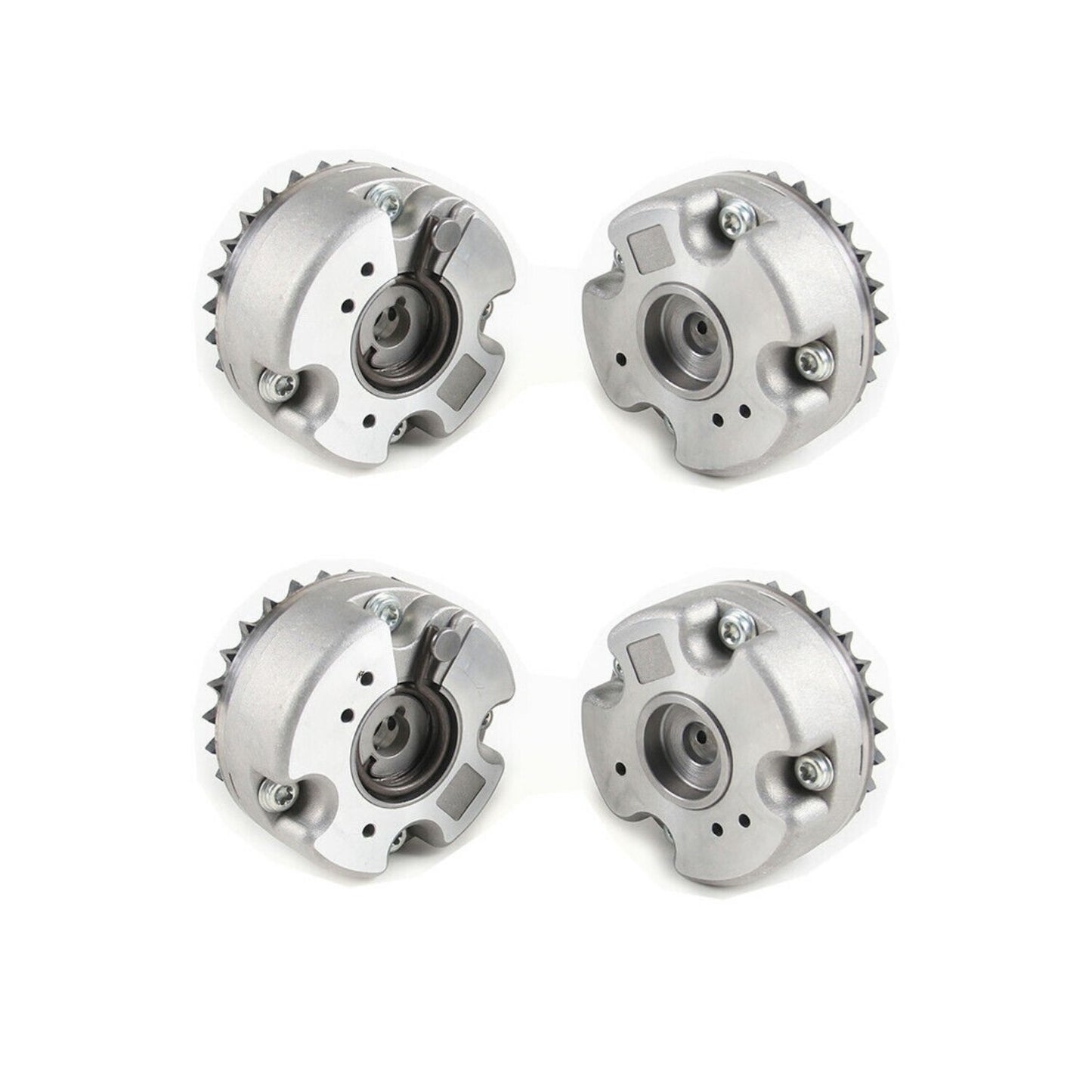 4PCs Camshaft Timing Adjuster Fits for Audi A6 AUK BKH 06E109083G 06E109084G