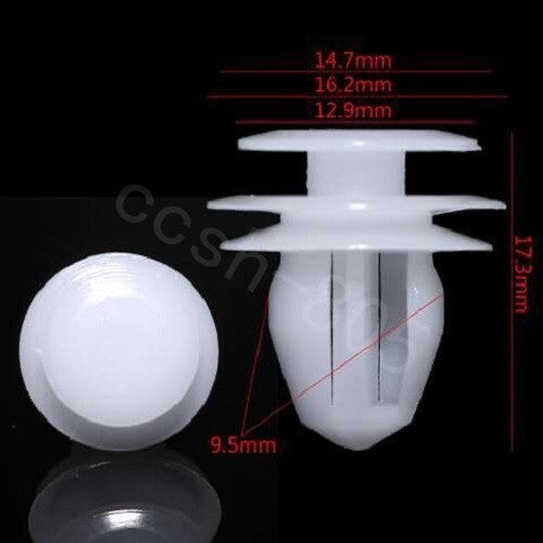 10 Pcs Car Door Trim Panel Retainer Clips for Honda Q