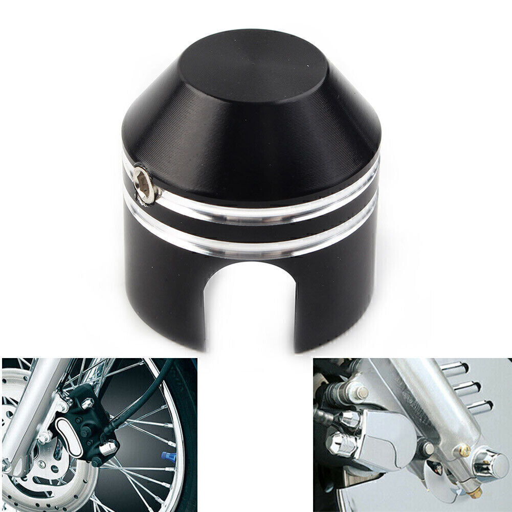 Aluminum Banjo Bolt Cover Black Fit for Harley Street Glide FLHXXX Road King Motor