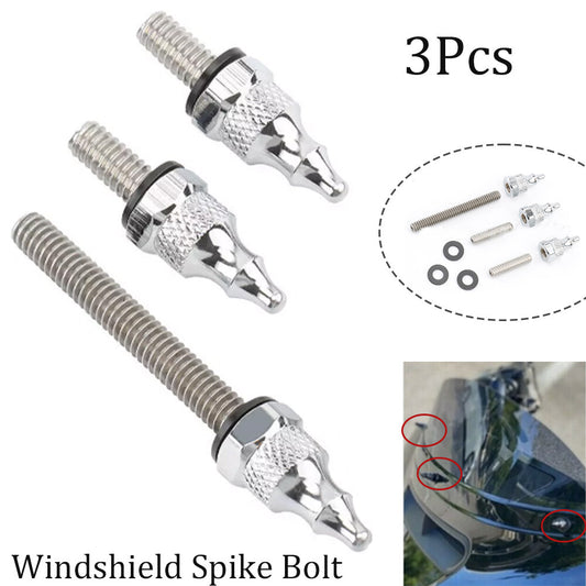 Chrome windshield trim bolts and screws for Harley Street Glide 2014 - 2023 - n