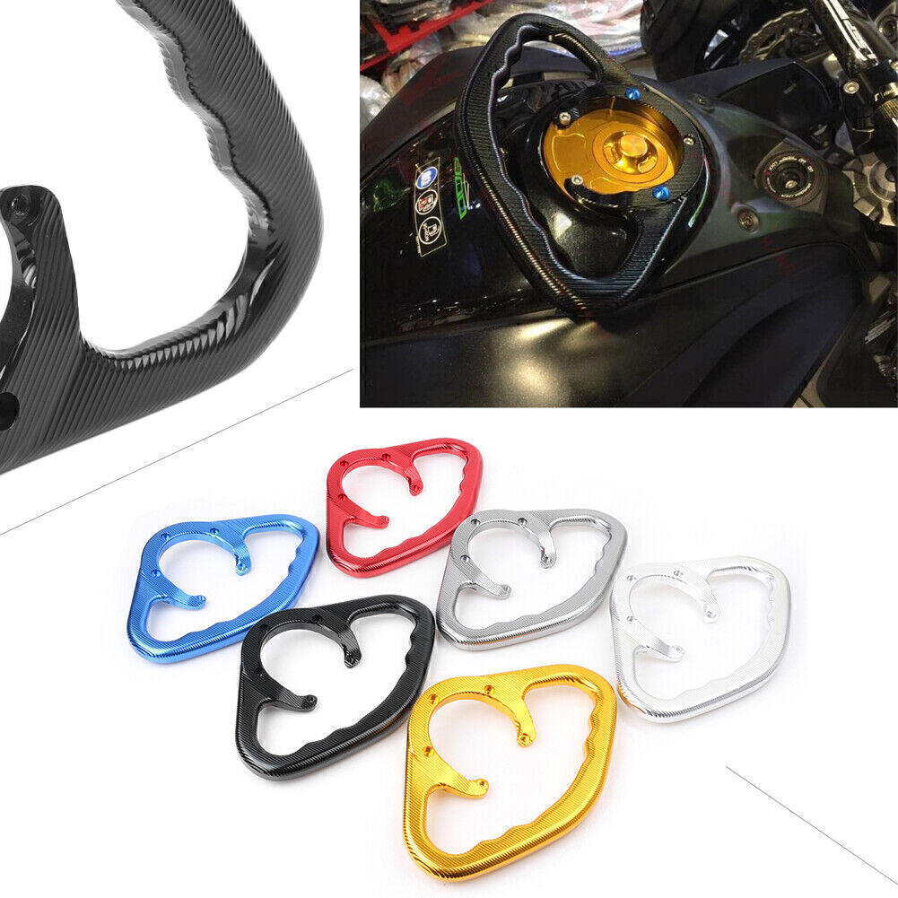 Motorcycle Passenger Hand Grip Fit for Suzuki GSXR600/750/1000/1300 SV650/S Silver Q