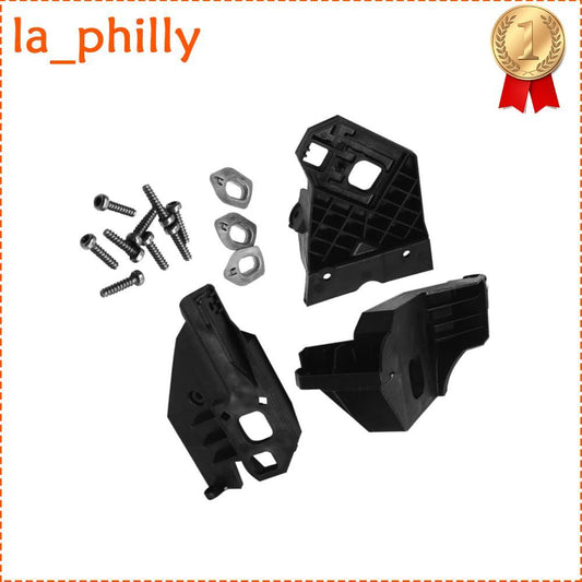 Passenger Headlight Housing Bracket Kit for A-Class W176 2013-2017 Black