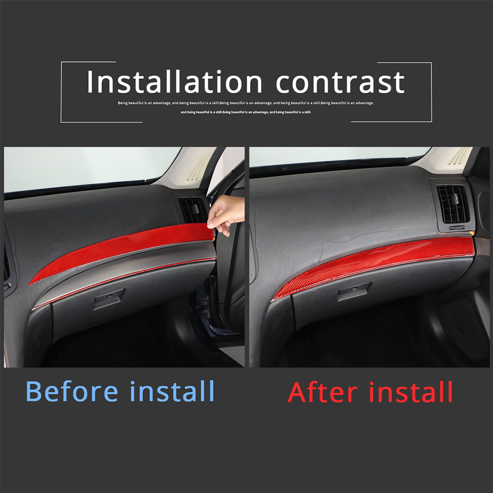 ABS Silver Pair Rear D Post Corner Molding Kit for Hummer H3 2005 - 2009- v