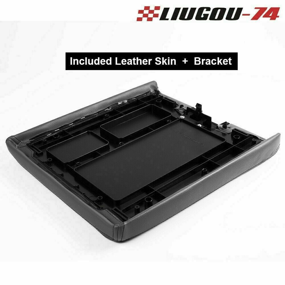 Center Console Cover Bench Fits 2007-13 for Silverado for GMC for Sierra Pickup Trucks - v