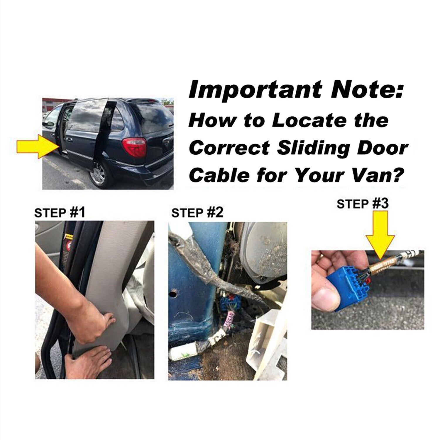 Right Power Sliding Door Wiring Suitable For Caravan-Town Country 68043222AB