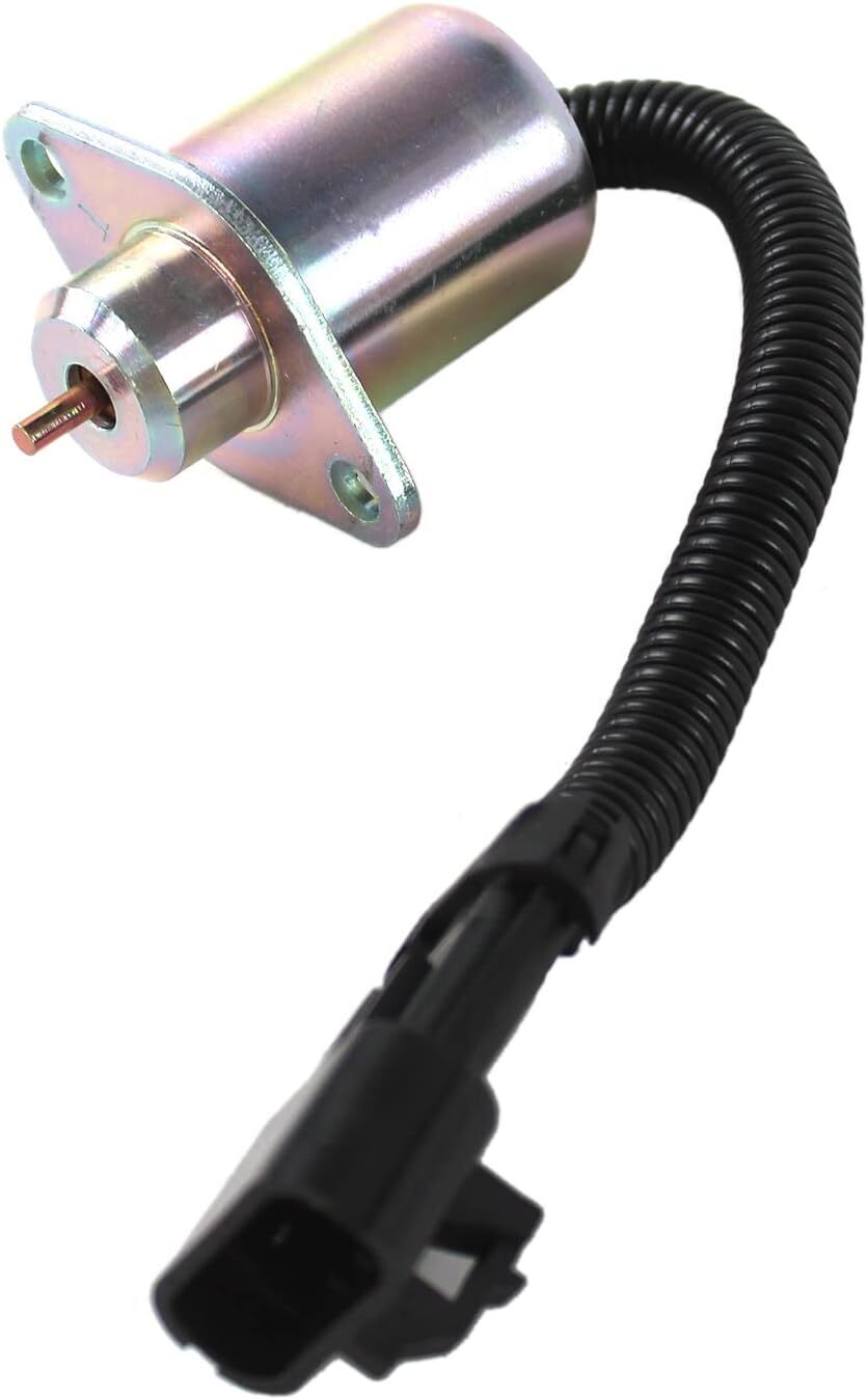 Fuel Shutdown Solenoid 1503ES-12A5UC9S 12V for Kubota V1505 R90 R-25-15230-01