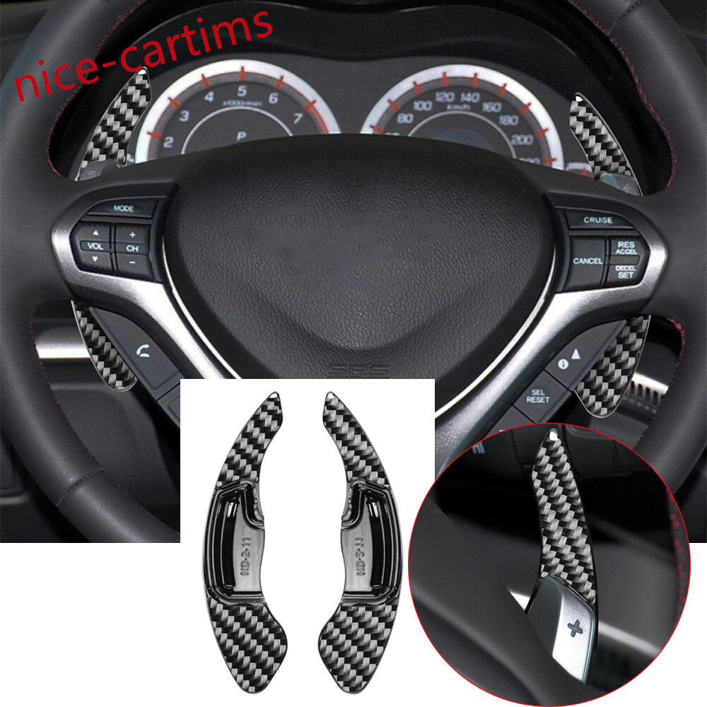ABS/Carbon Steering Wheel Paddle Shifter for Honda Spirior /Accord 09-13 Odyssey