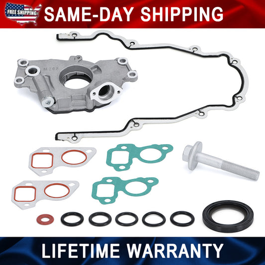 LS High Volume Oil Pump Kit W/ Gaskets Balancer Bolt For GM LS 4.8 5.3 5.7 6.0