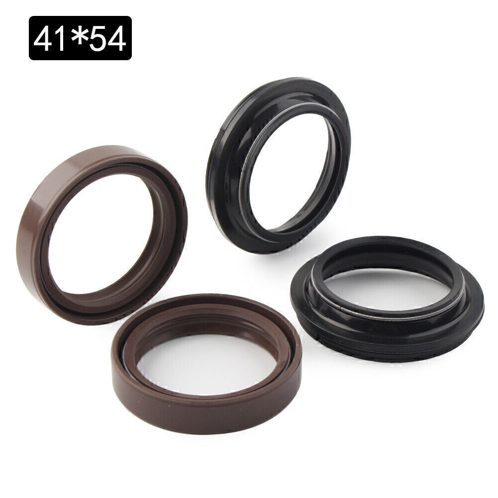 1Set 41X54-11MM Motorcycle Front Fork Damper Shock Absorber Fork Dust Oil Seal Q
