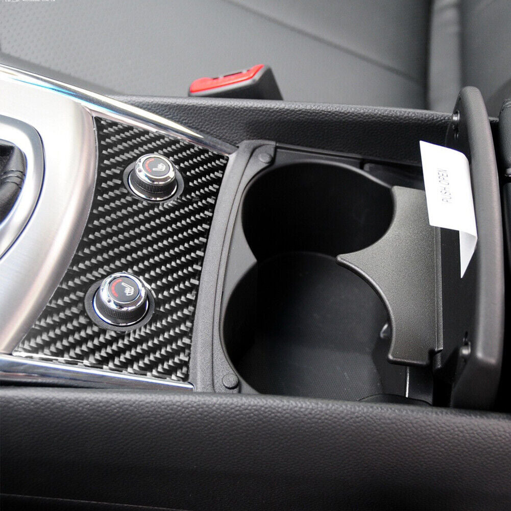Carbon Fiber Interior for Seat Heated Button Trim For 2010-2013 for Infiniti G37