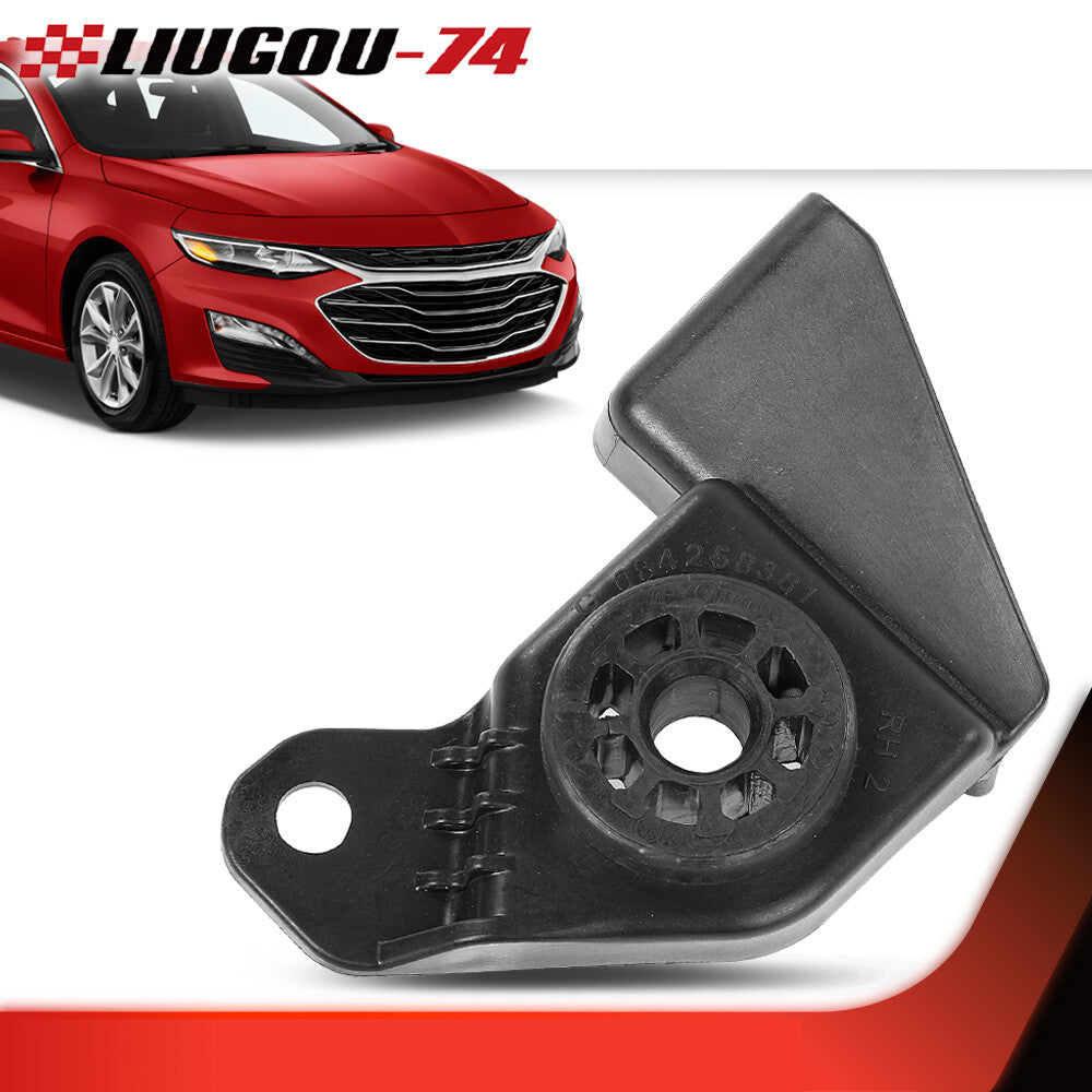 Radiator bracket 84258381 fits the right-hand passenger side of a for Chevrolet Malibu.