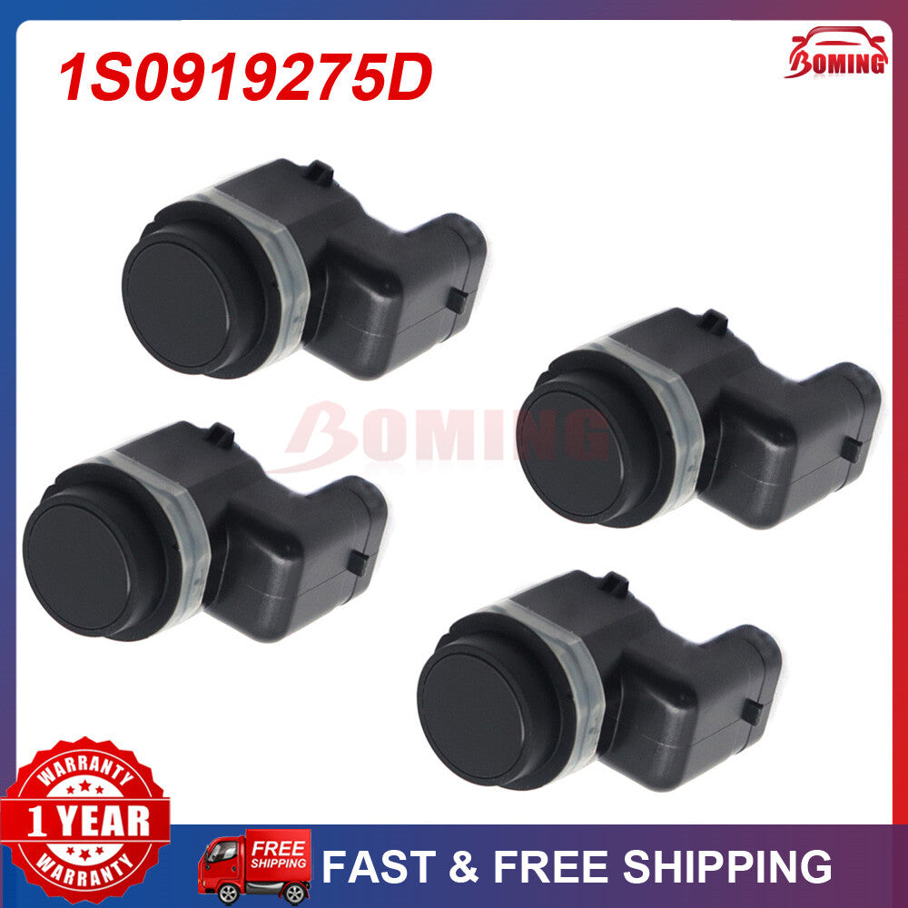 4PC PDC Parking Sensor 1S0919275D Fit for VW for Golf for Audi for A5 for A6 Quattro Q7 P1 T1 Q