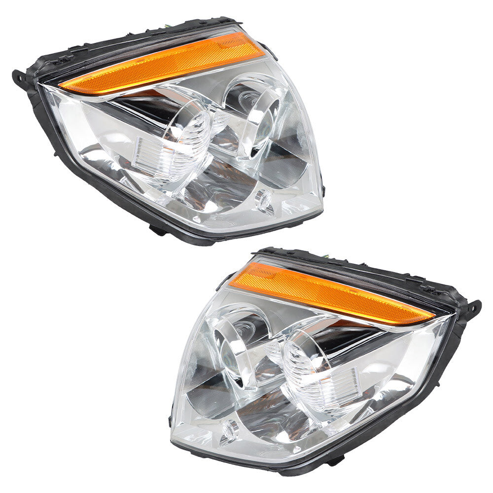 High-intensity discharge/xenon headlights for driver and passenger sides, suitable for 2008-2011 for Cadillac DTS headlights. n