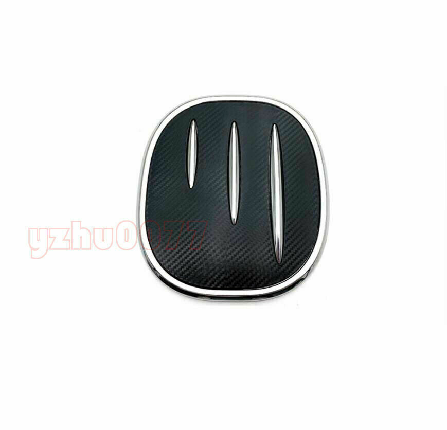 for Honda Accord 2014-2017 Red Carbon Fiber Car Gear Shift Knob Cover Head Trim v