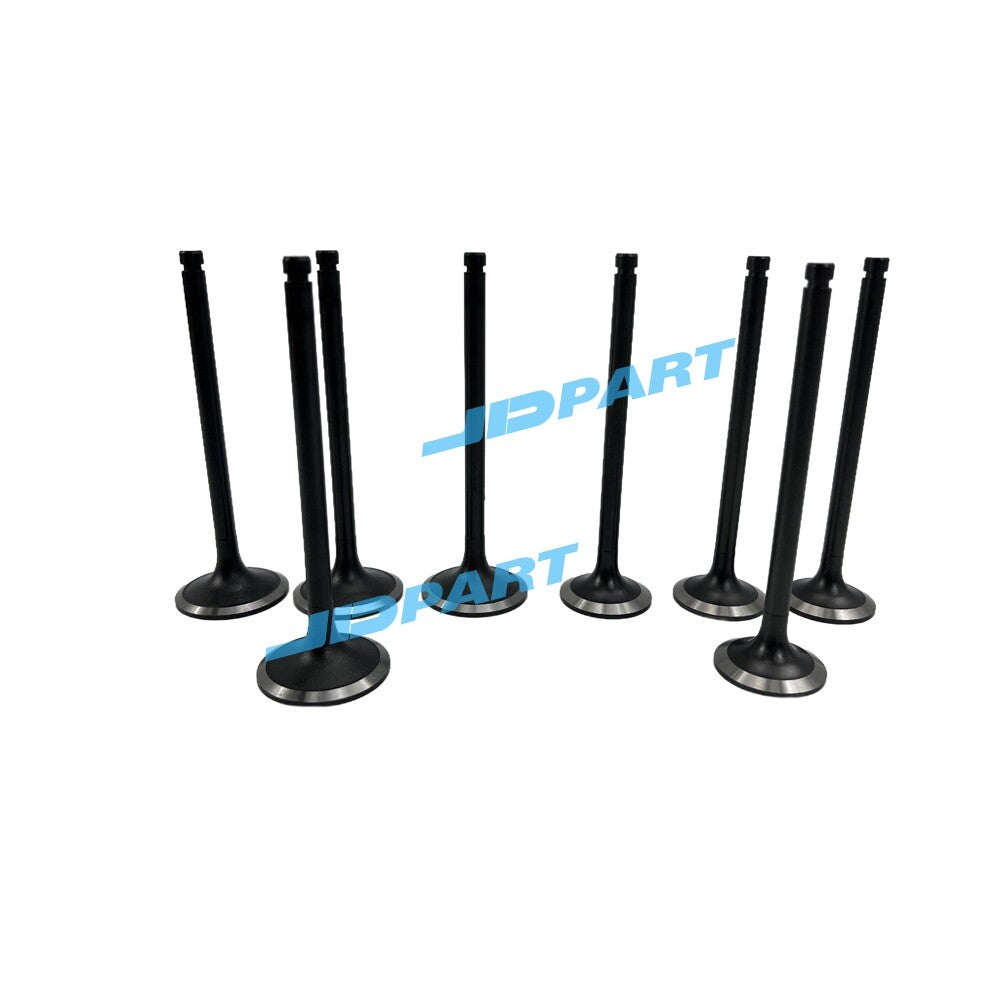 8-piece K25 intake and exhaust valve set for diesel engines.